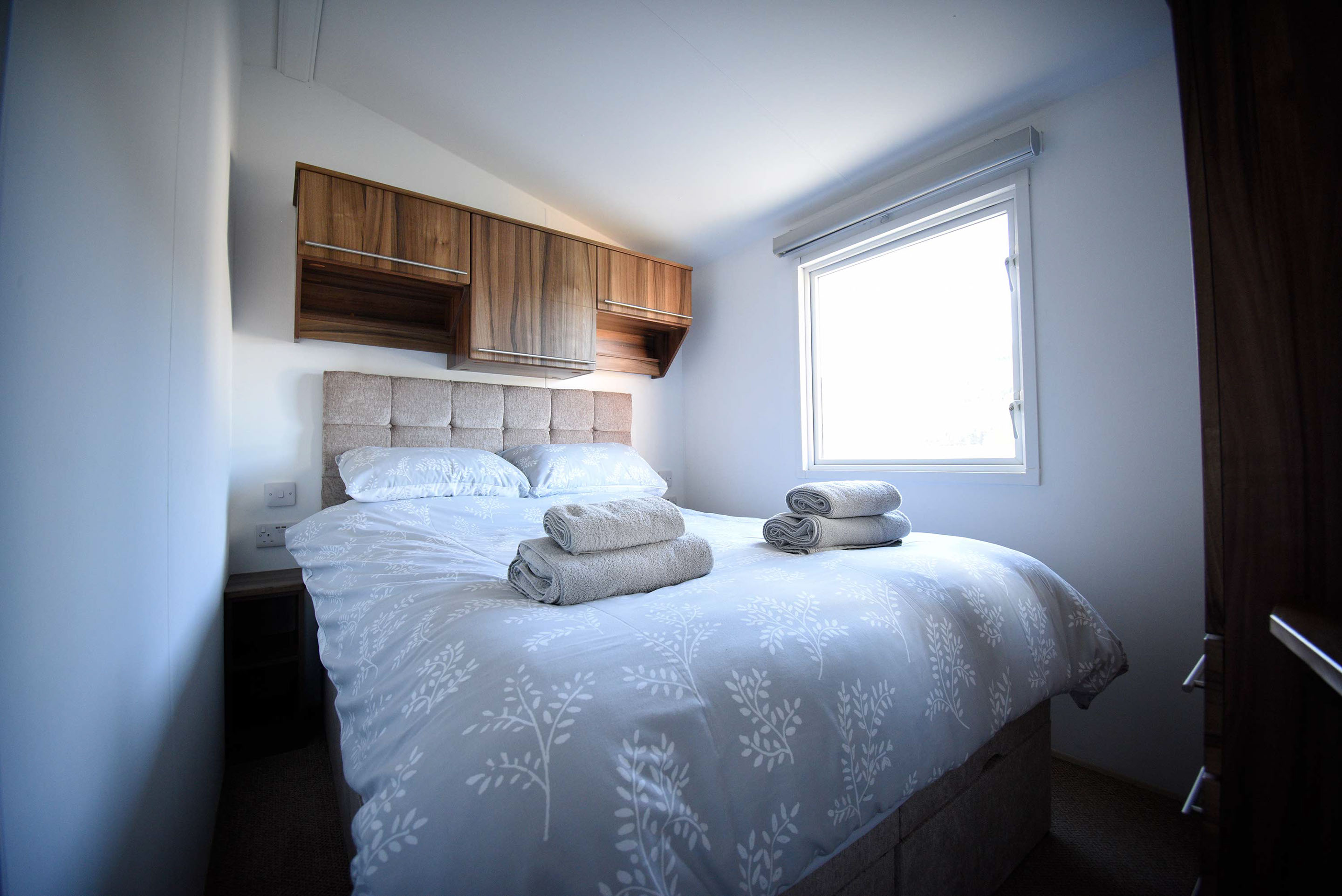 Caravan Skye self catering accommodation on the Isle of Skye contains a comfortable Double Bed